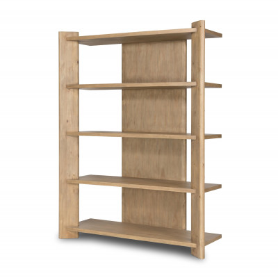 Edmund Bookcase Smoked Pine