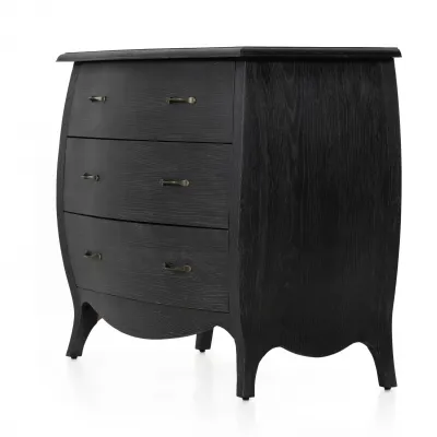 Antoinette Chest Distressed Black