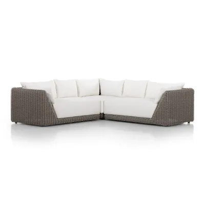 Como Outdoor 3Pc Sectional Venao Ivory