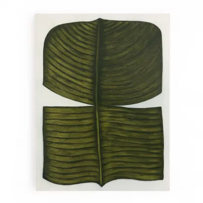 Botanic Trio By Marianne Hendriks Painterly Art Piece