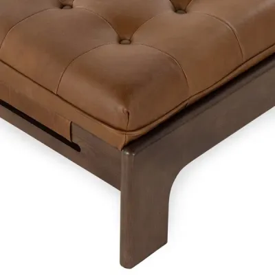 Halston Cocktail Ottoman Heirloom Sienna