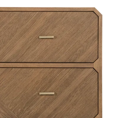 Caspian 6 Drawer Dresser Nat Ash Veneer