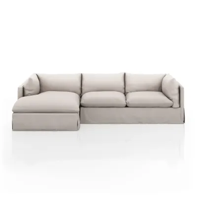 Habitat 2 Piece Left Arm Facing Sectional 115'' Moon