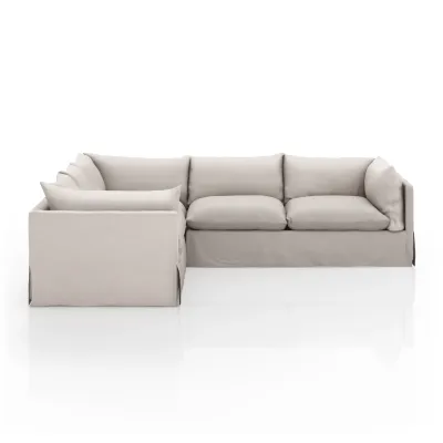 Habitat 3 Piece Sectionals 111" Bennett Moon