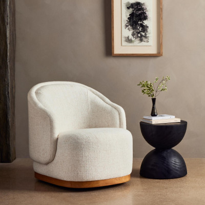 Martine Swivel Chair Omari Natural