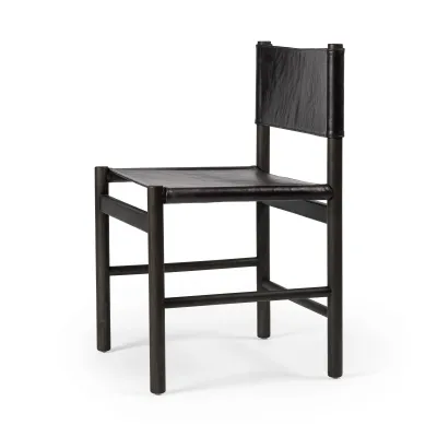 Kena Dining Chair Charcoal Parawood