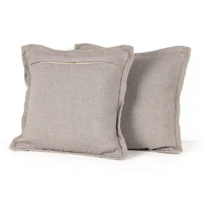 Baja Outdoor Pillow Cover Taupe 24" x 24"