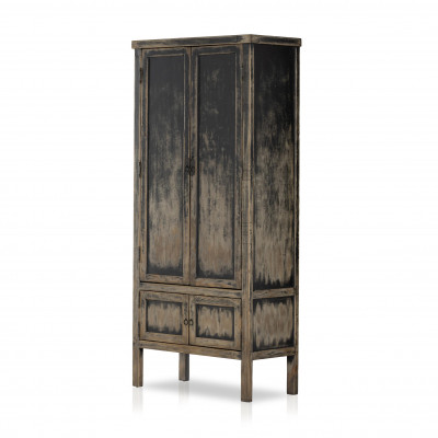 Hitchens Cabinet Worn Black