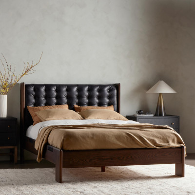 Halston Bed Terra Brown Ash King