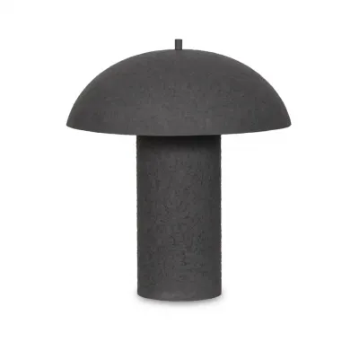 Santorini Table Lamp Matte Black Plaster