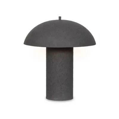 Santorini Table Lamp Matte Black Plaster