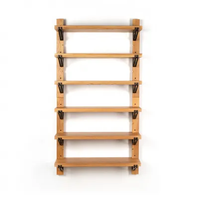 Pivott Shelf Set of Two Natural Oak Veneer