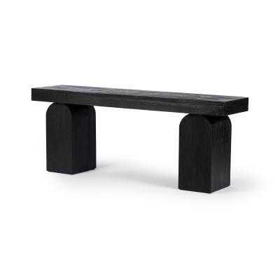 Keane Console Table Black Elm