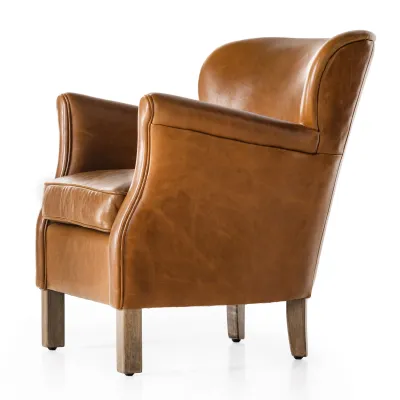 Wycliffe Chair Vintage Soft Camel