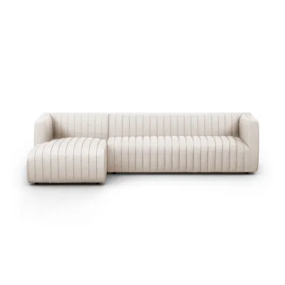 Augustine 2 Pc Sectional W Left Arm Facing Chaise 105 Dove