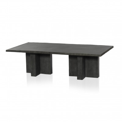 Terrell Outdoor Coffee Table Aged Grey