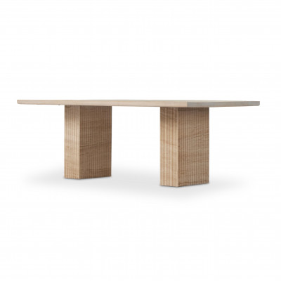 Ritt Dining Table 84" White Oak