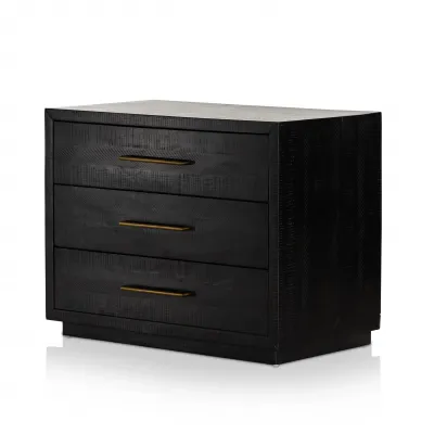 Suki Large Nightstand Burnished Black