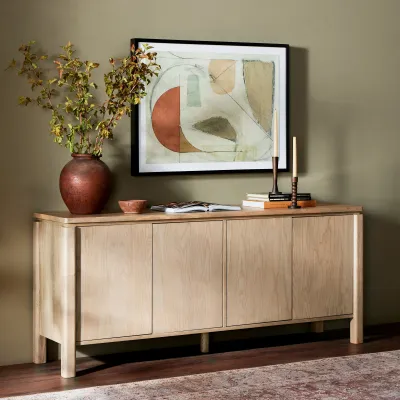 Wolfe Sideboard Light Burnished Ash