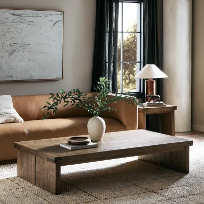 Warby Coffee Table Worn Oak