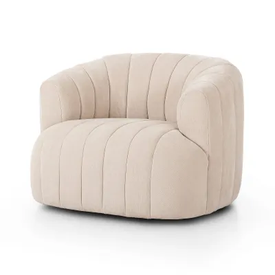 Elliana Swivel Chair Blamont Cream