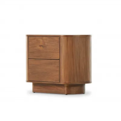 Paden Nightstand Seasoned Brown Acacia