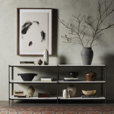 Felix Large Console Table Grey