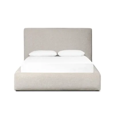 Quincy Bed Plushtone Linen