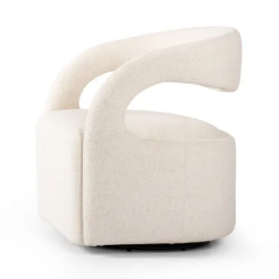 Hawkins Swivel Chair Omari Natural