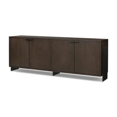 Westhoff Sideboard Rubbed Black Oak