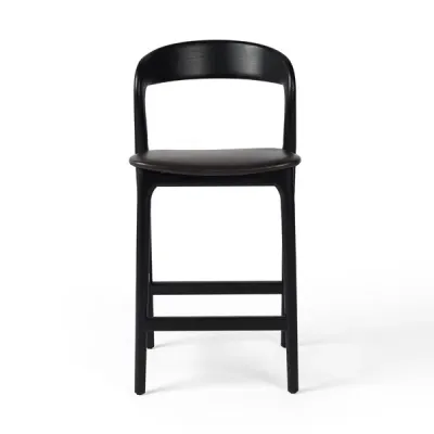 Amare Sonoma Black Counter Stool