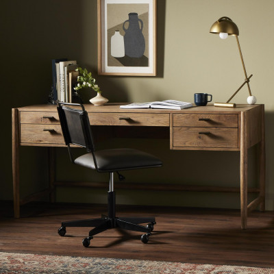 Glenview Desk Weathered Oak