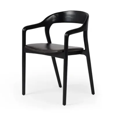 Amare Dining Armchair Sonoma Black