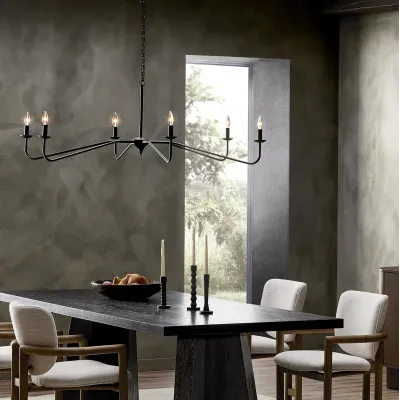 Edlyn Chandelier Antiqued Iron