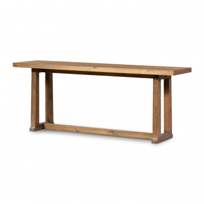 Otto Console Table Waxed Pine
