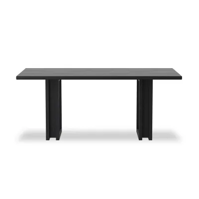 Carmel Dining Table Black Wash