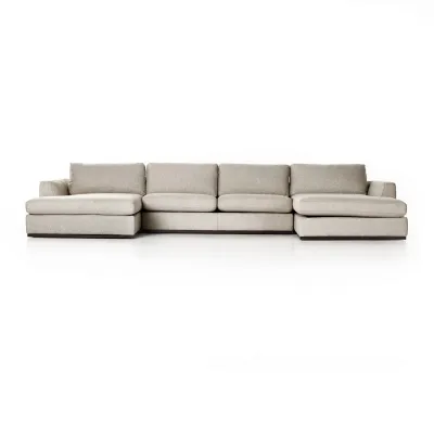 Colt 3-Piece U Sectional Canton Dove