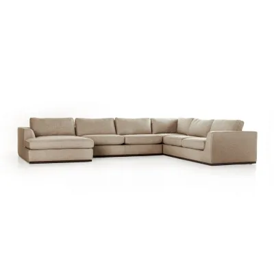 Colt 4-Piece Sectional Canton Dove Left Chaise