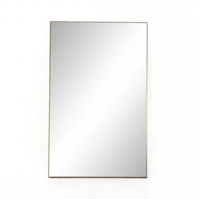 Georgina Rectangle Floor Mirror Polished