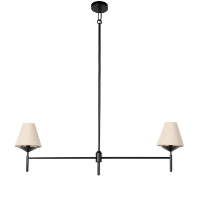 Dodie Linear Chandelier Jet Black