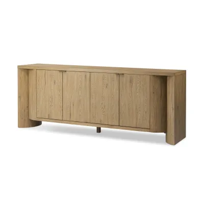 Cristopher Sideboard Rubbed Light Oak Veneer