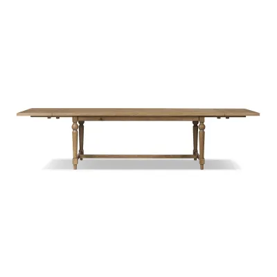 Blinn Extension Dining Table Worn Oak Veneer