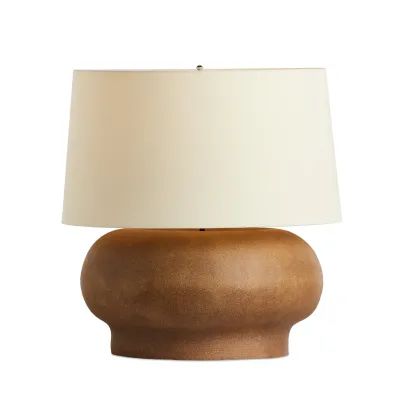 Kragen Table Lamp Dark Sand Porcelain Ceramic Dark Sand Porcelain