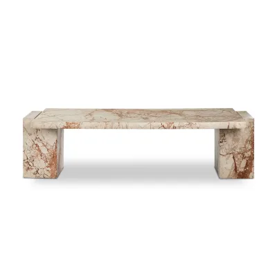 Romano Coffee Table Desert Taupe Marble