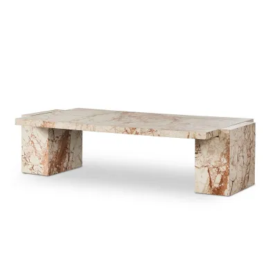 Romano Coffee Table Desert Taupe Marble