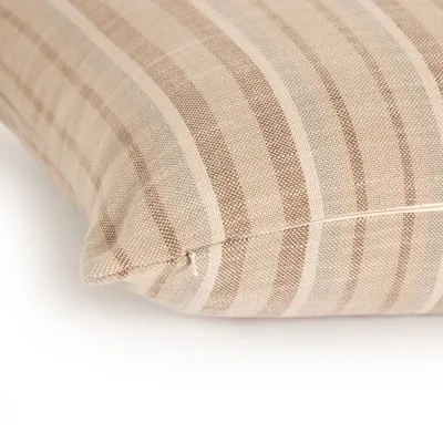 Adobe Stripe Outdoor Pillow Cover Adobe Stripe 20"