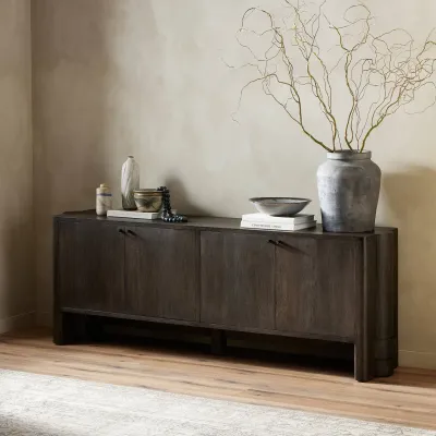 Sylvie Sideboard Brushed Dark Brown