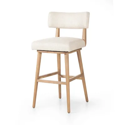 Cardell Swivel Bar Stool Essence Natural