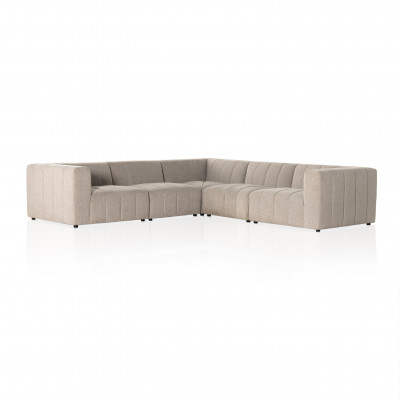 Langham 5pc Sectional Napa Sandstone