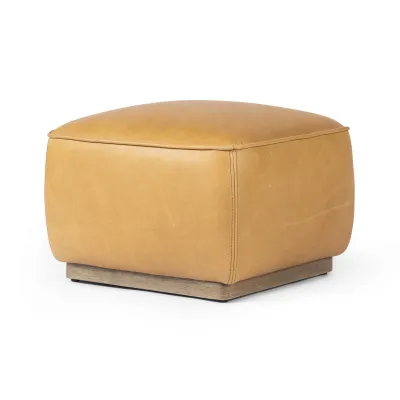 Sinclair Square Ottoman Palermo Butterscotch 21"